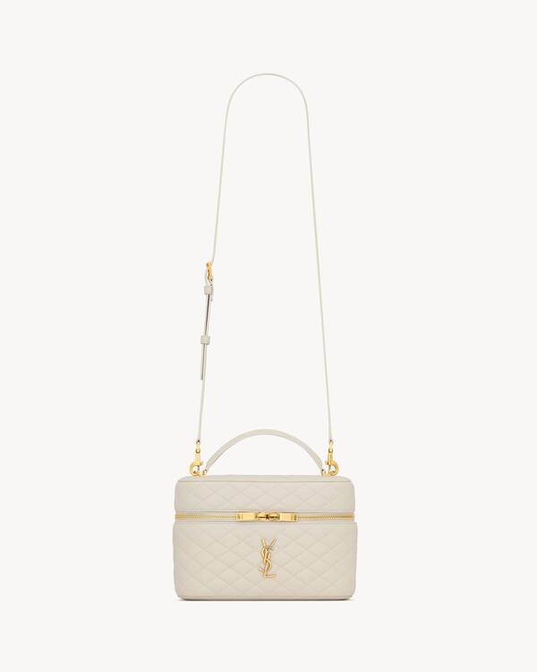 ★★★様イヴサンローラン バニティバッグ　Yves Saint Laurent GABY Vanity large in lambskin in White | Saint Laurent | YSL US