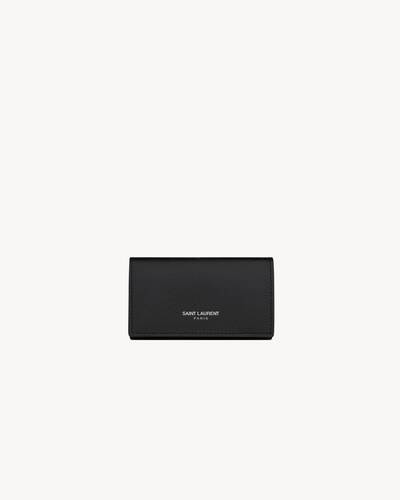 SAINT LAURENT YSLロゴ ケース ラウンドジップ　ブラック 685557BTY0N1000_A.jpg?v=2