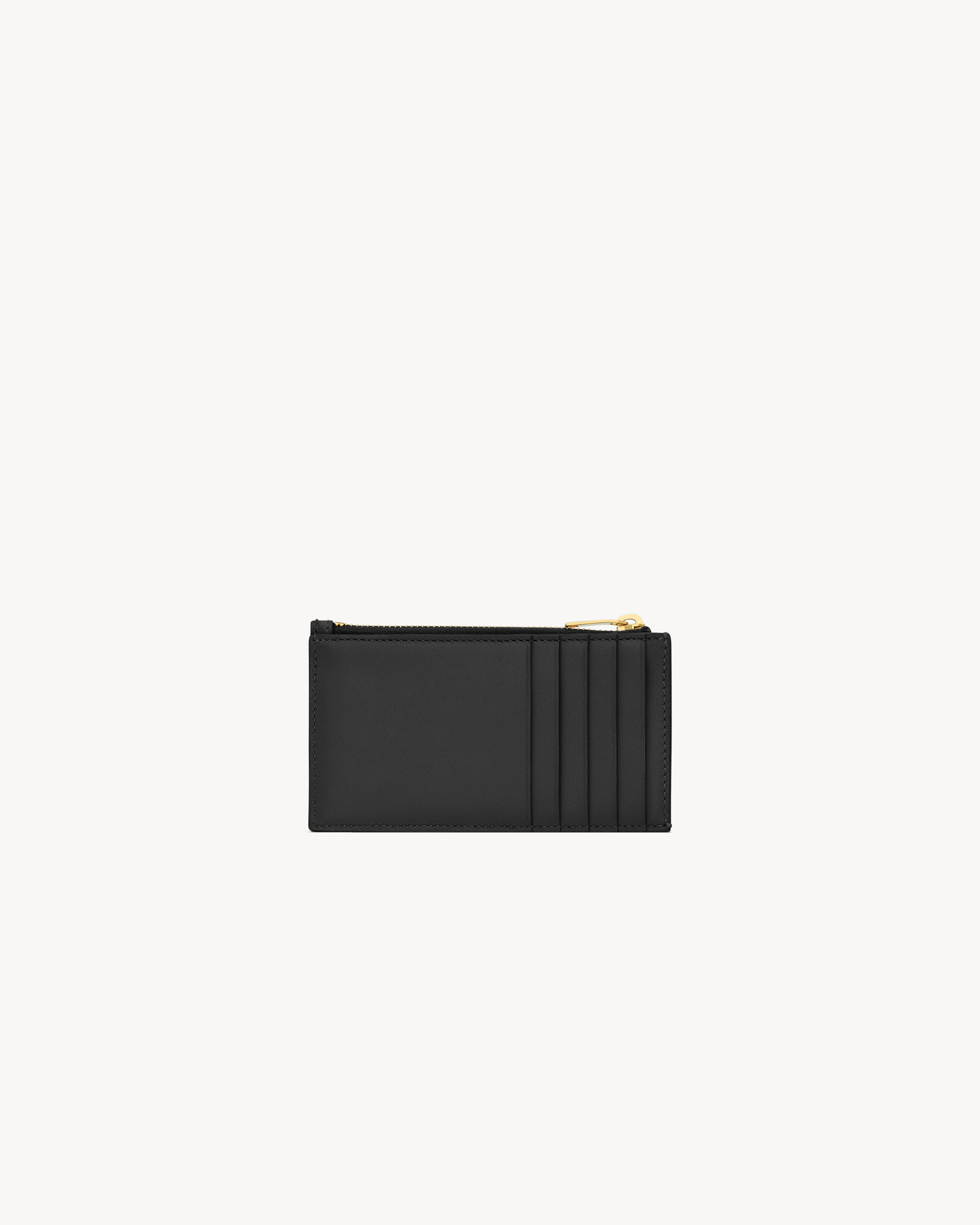 CASSANDRE MATELASSÉ FRAGMENTS CARD CASE IN LAMBSKIN