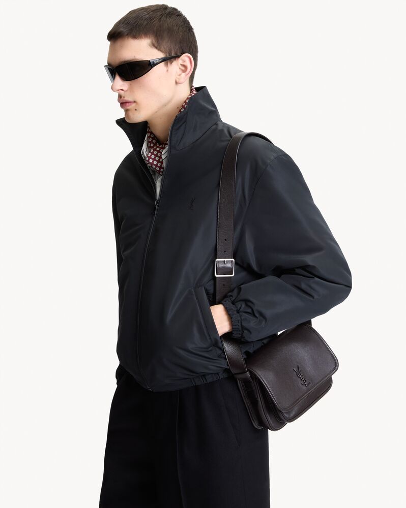 NIKI small messenger in grained goatskin