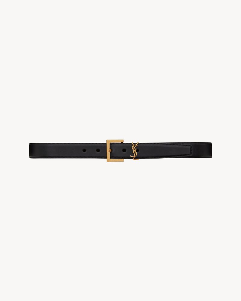Cassandre Belt in smooth leather