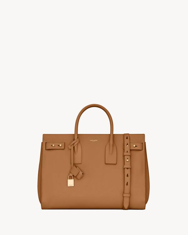 SAC DE JOUR IN SUPPLE GRAINED LEATHER – MEDIUM