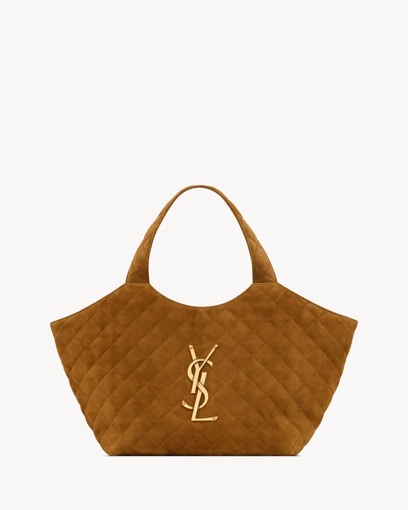 ICARE Medium in quilted suede