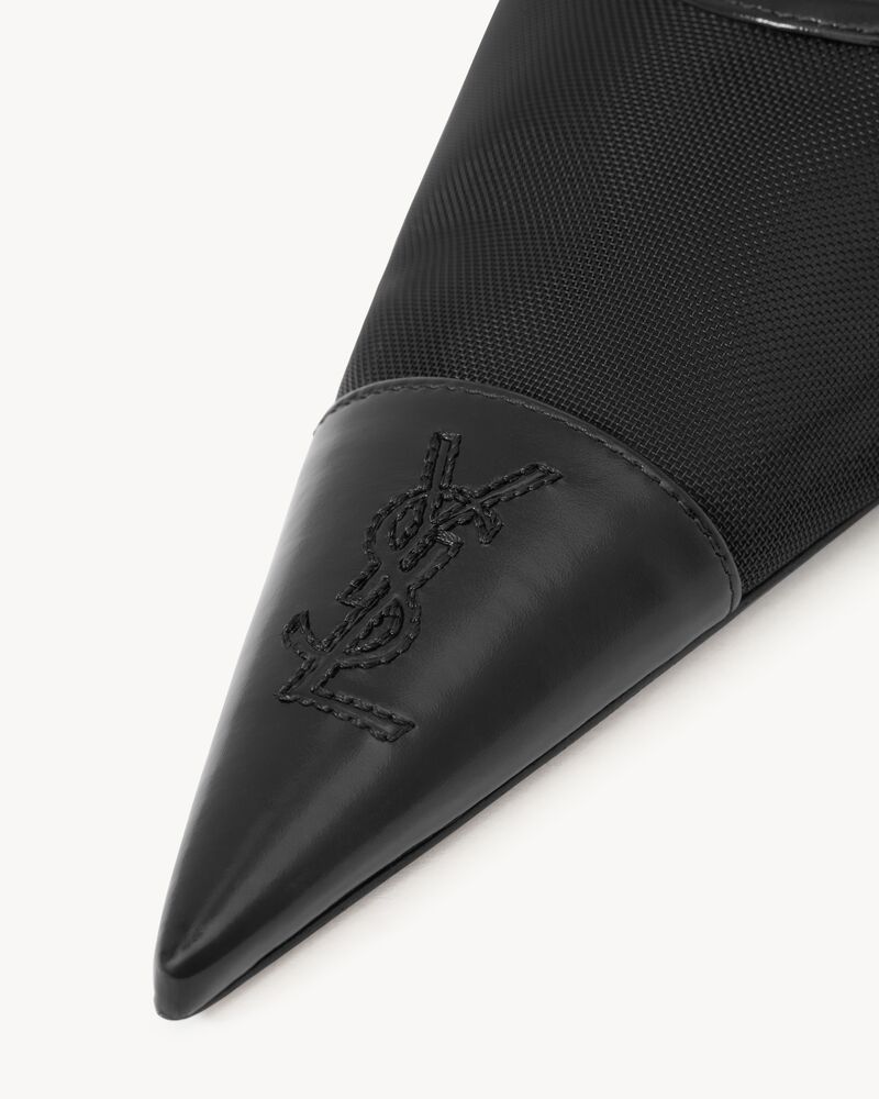 RENÉE mules in mesh