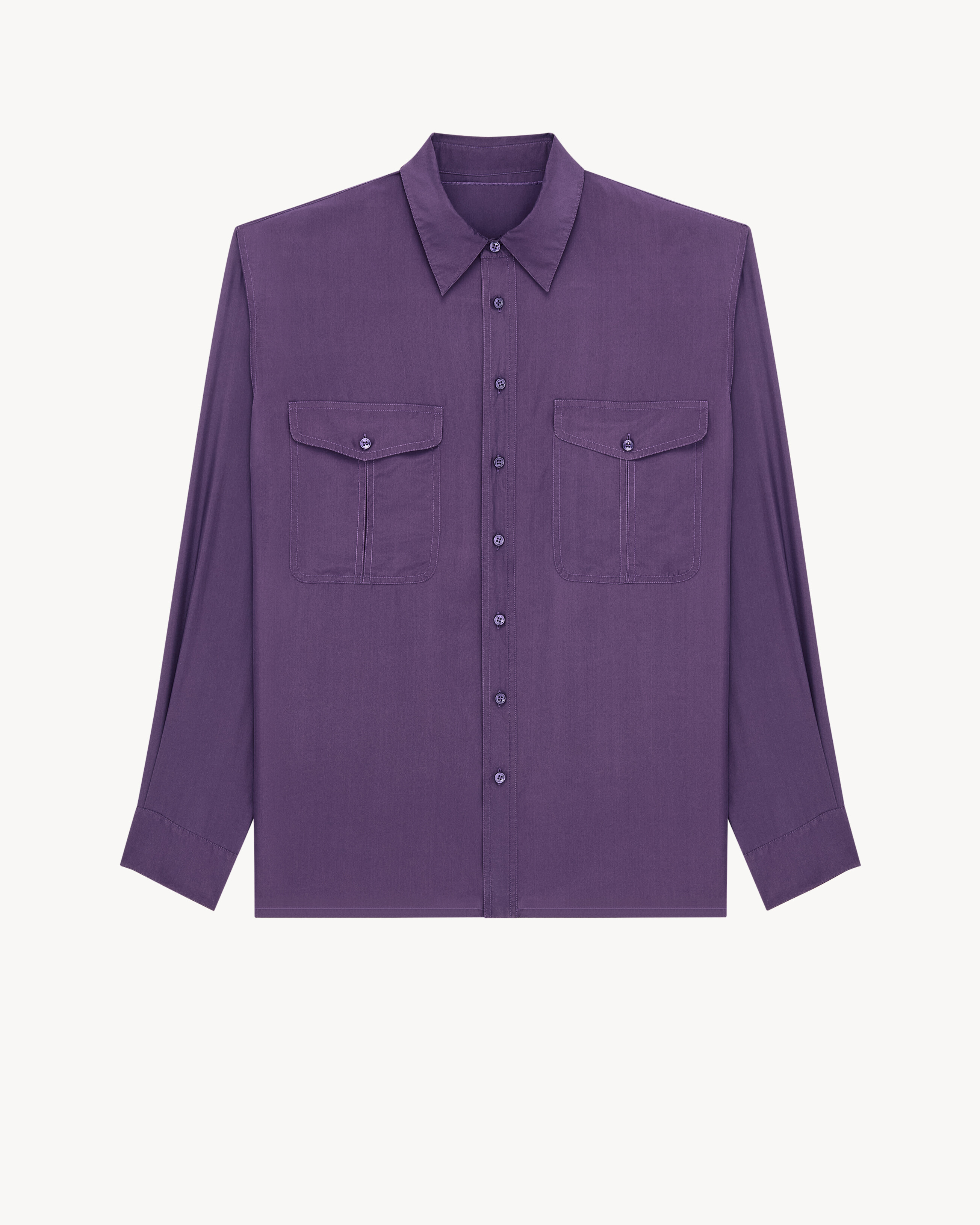shirt in silk