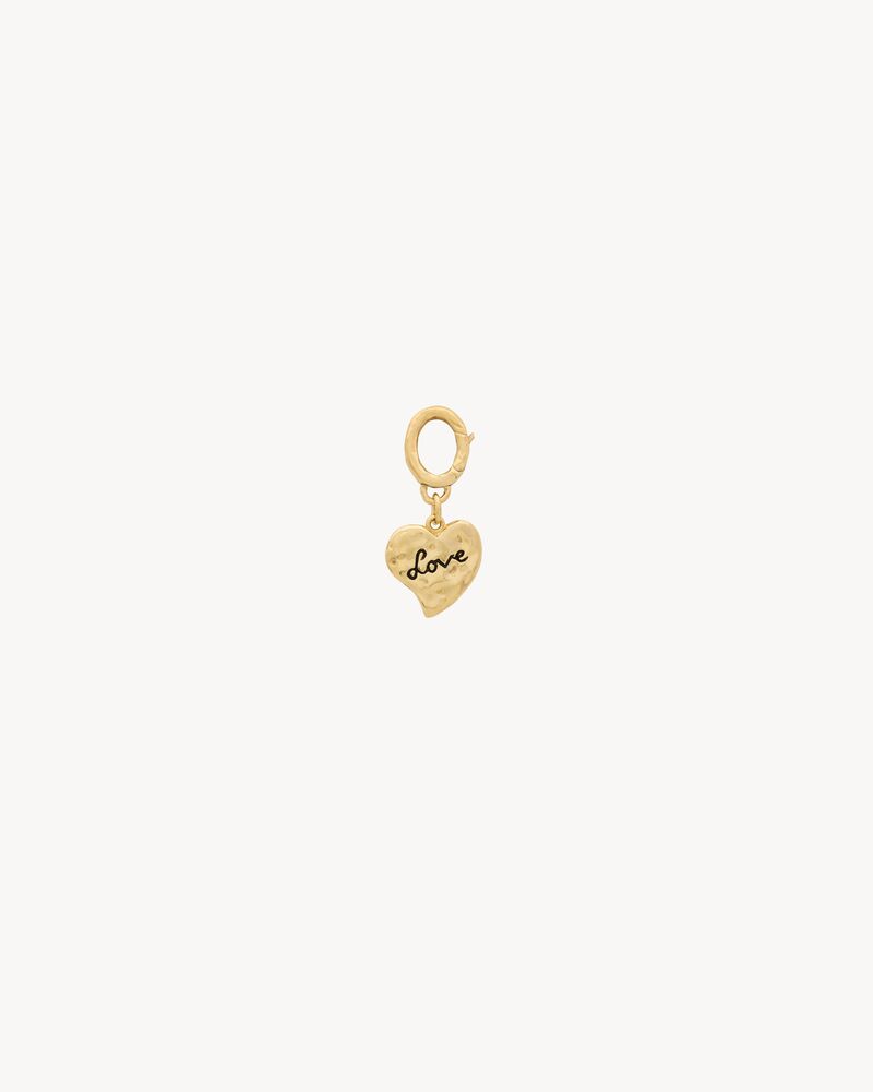 LOVE charm in metal