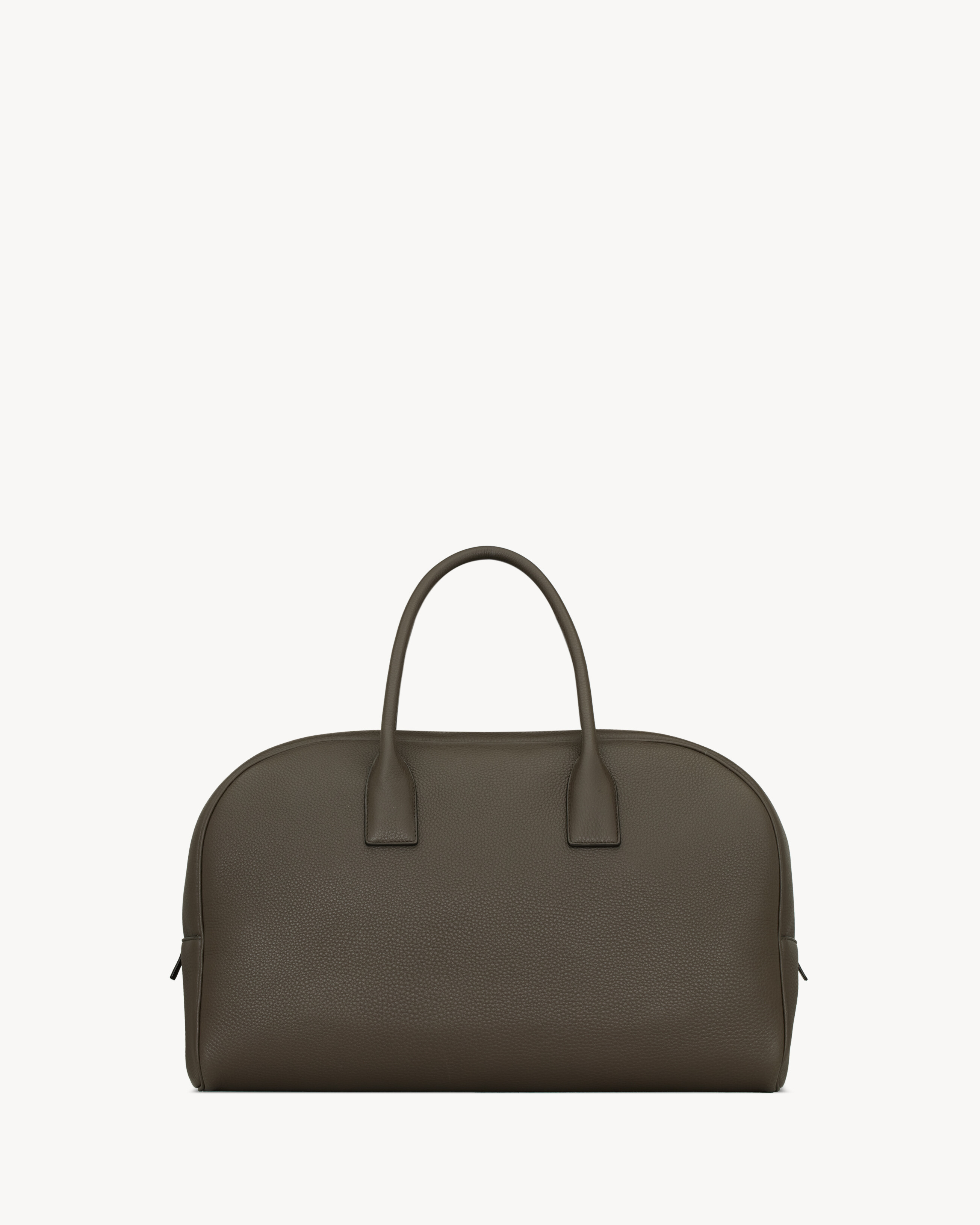 small BOWLING duffle in grained leather
