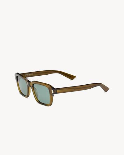 SL 947 in Green | Saint Laurent | YSL US