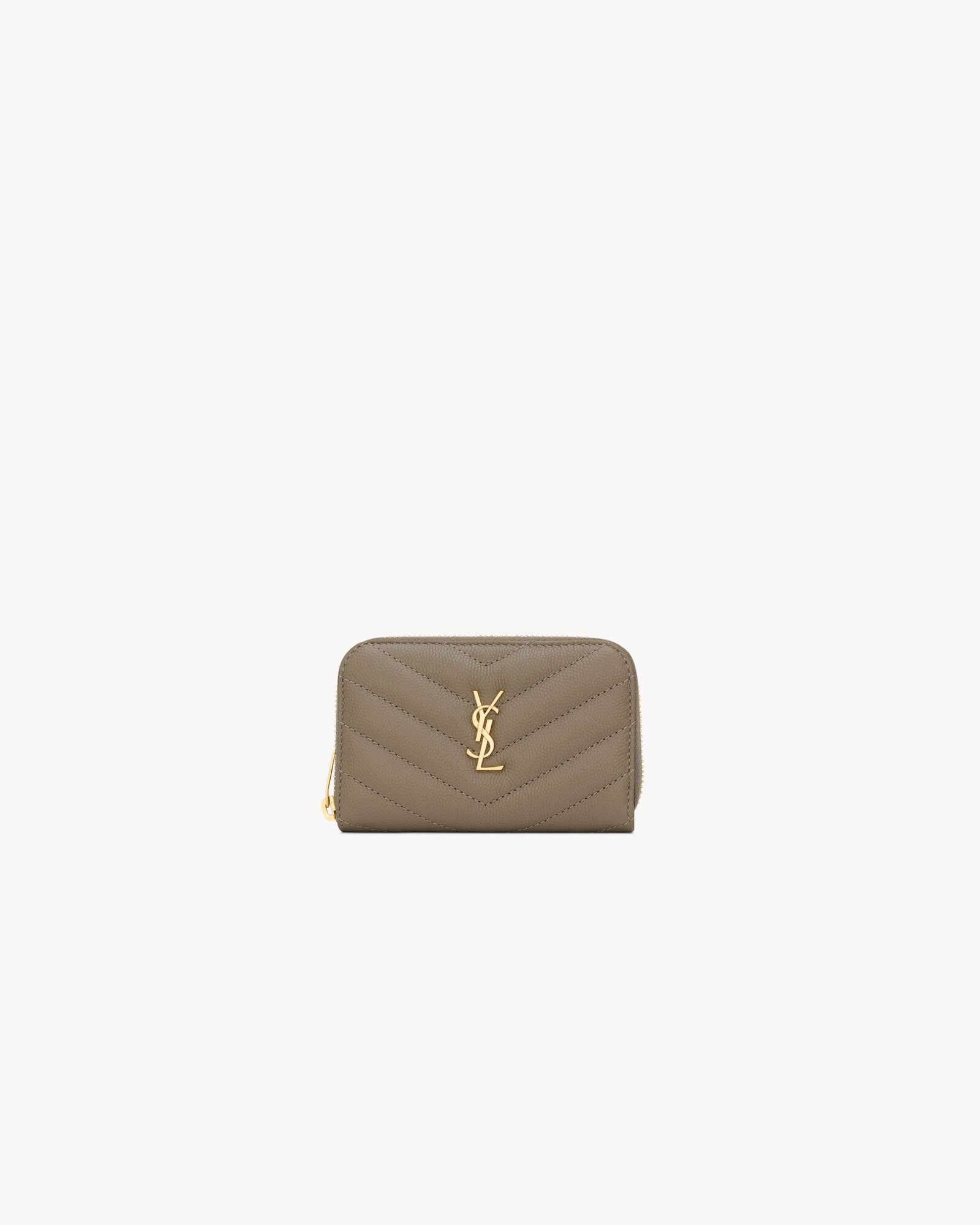 CASSANDRE change purse in GRAIN DE POUDRE leather — 843891AAGA81799