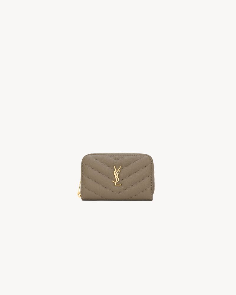 CASSANDRE change purse in GRAIN DE POUDRE leather