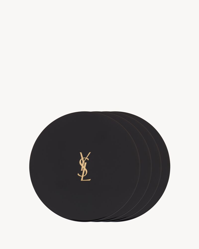 CASSANDRE COASTERS IN LACQUERED WOOD