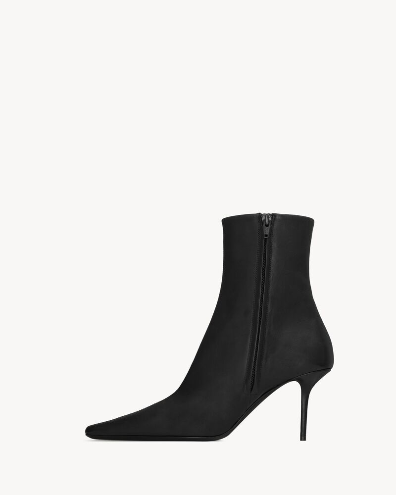 ASHLEY booties in smooth leather