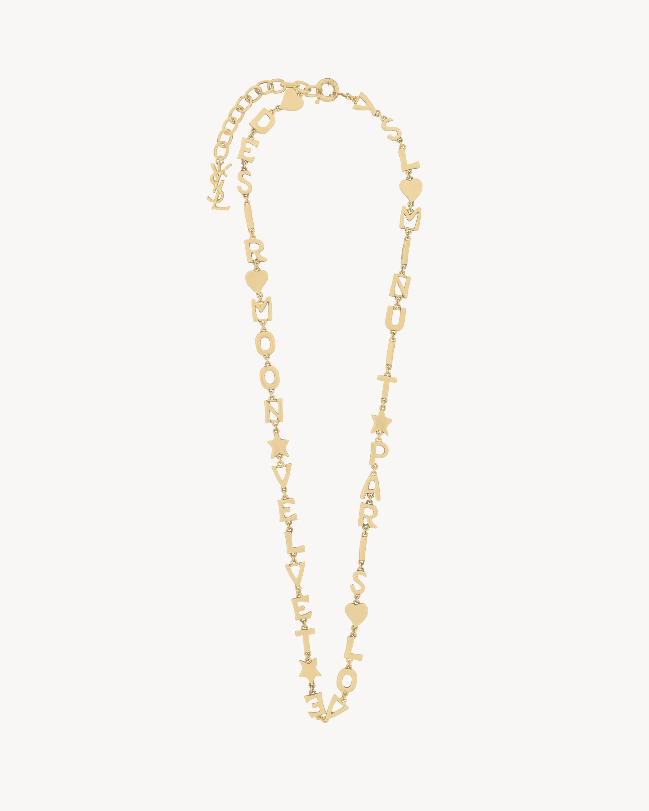 Collana LOVE LETTERS in metallo