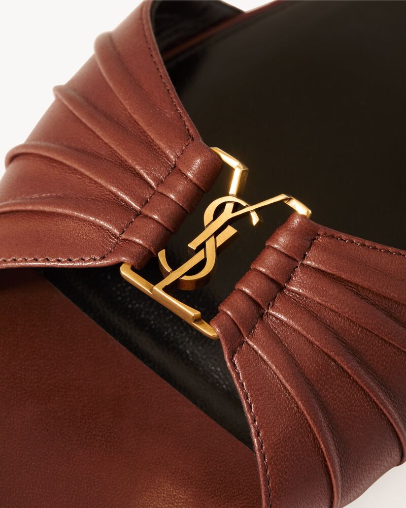 BABYLONE slides in smooth leather