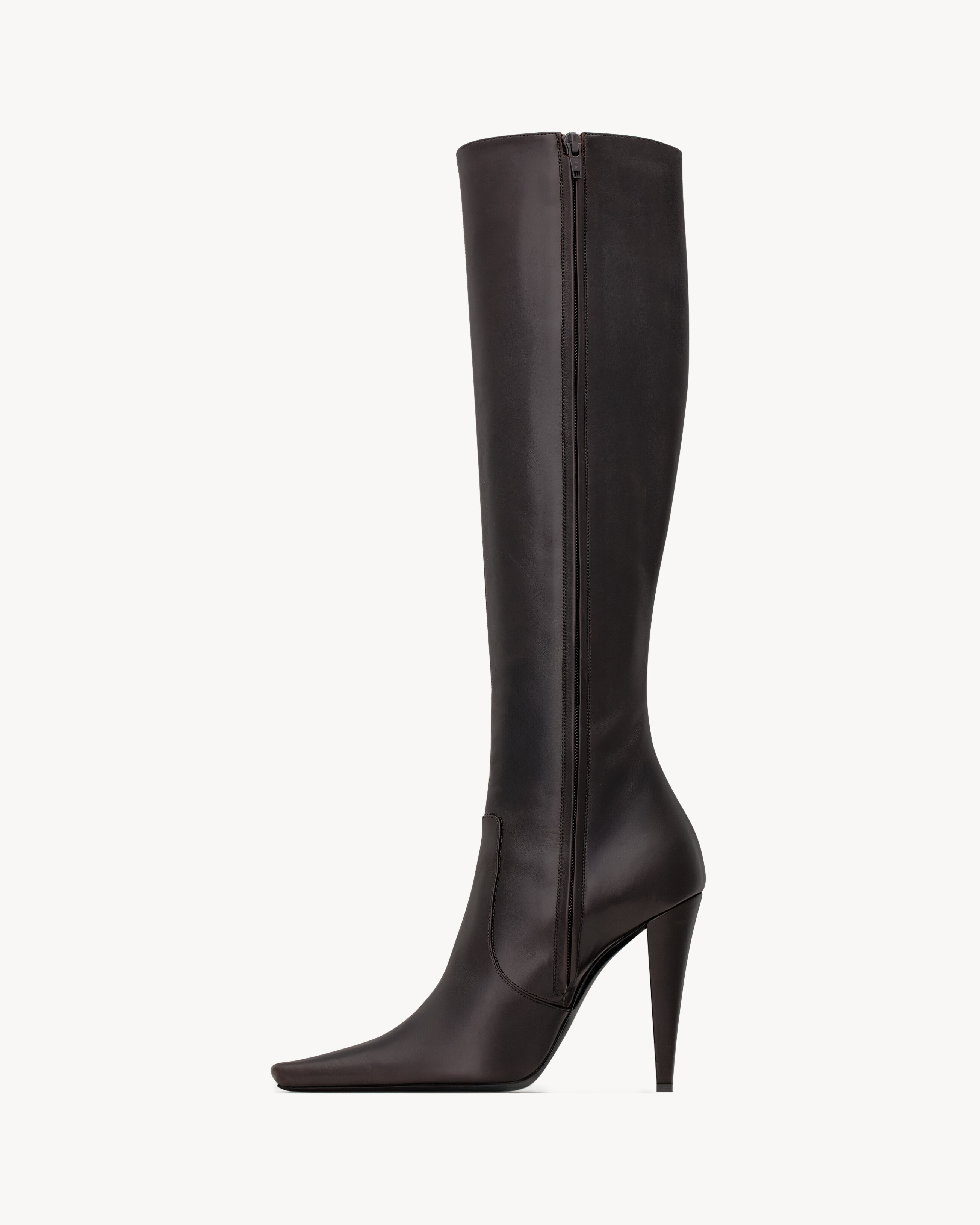 77 boots in smooth leather