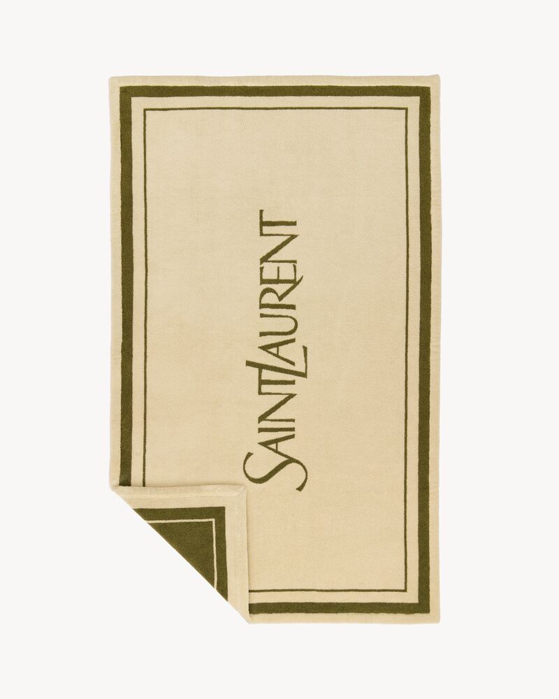SAINT LAURENT TOWEL