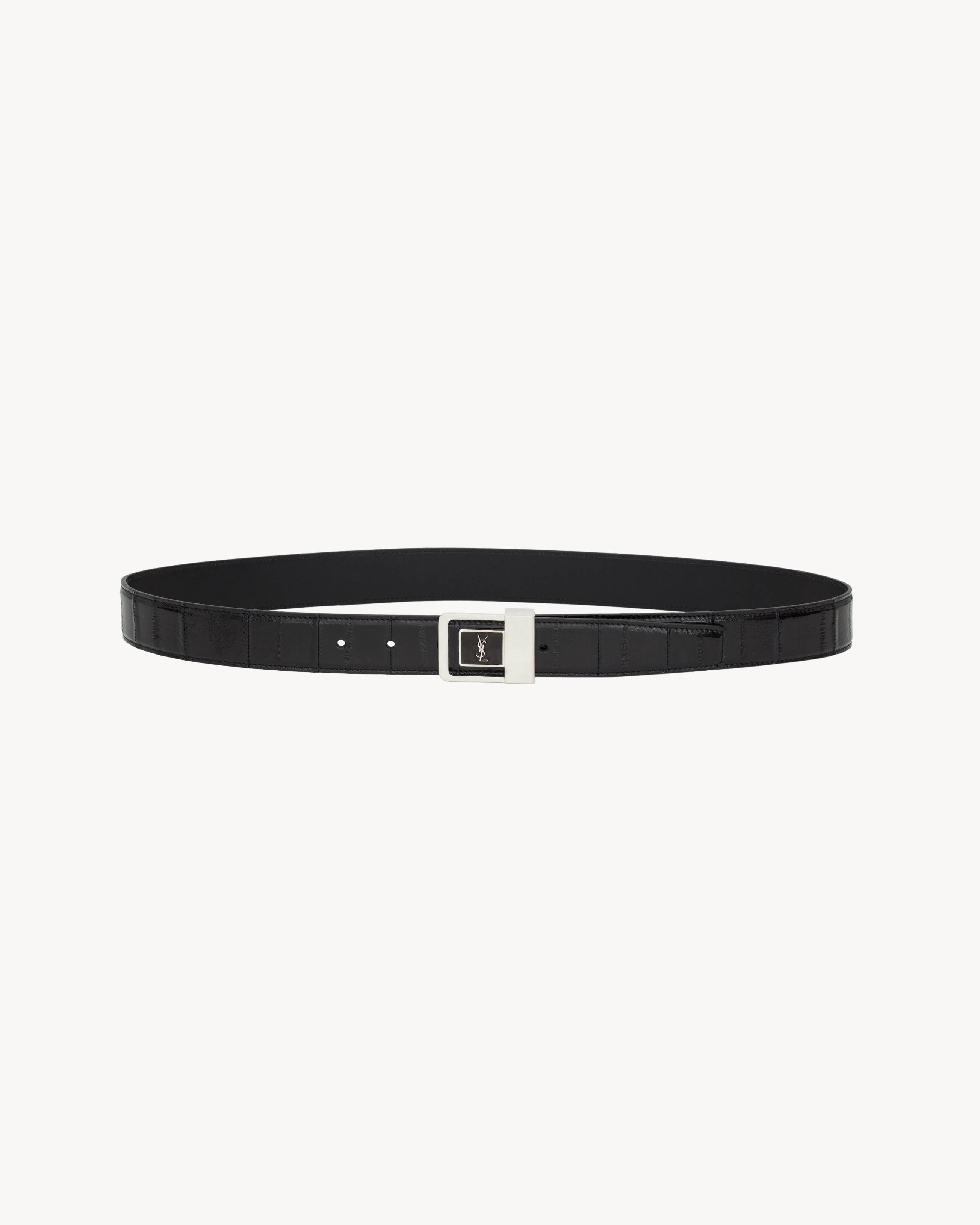 LA 66 belt in eel
