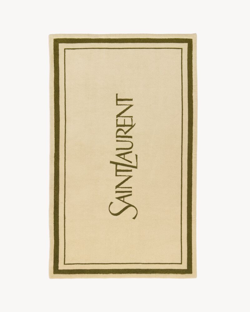 SAINT LAURENT TOWEL