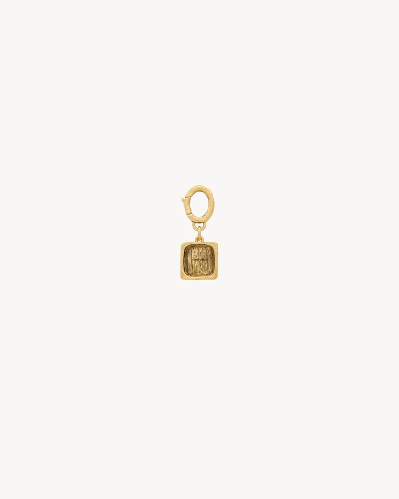 CASSANDRE square charm in metal