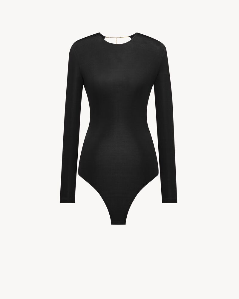 Body a schiena nuda CASSANDRE in jersey