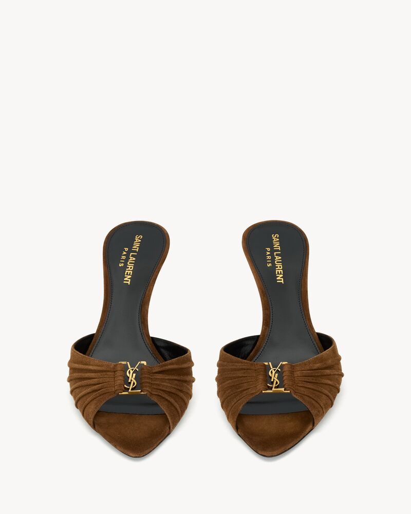 BABYLONE mules in suede