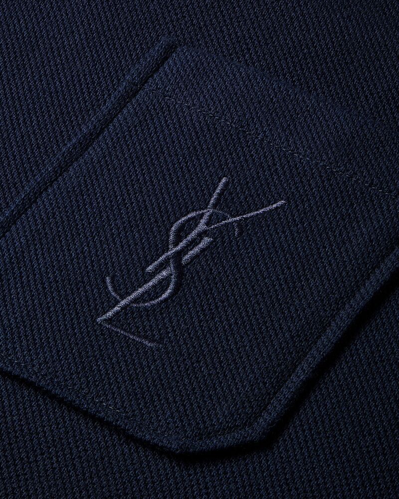 CASSANDRE polo in cotton piqué