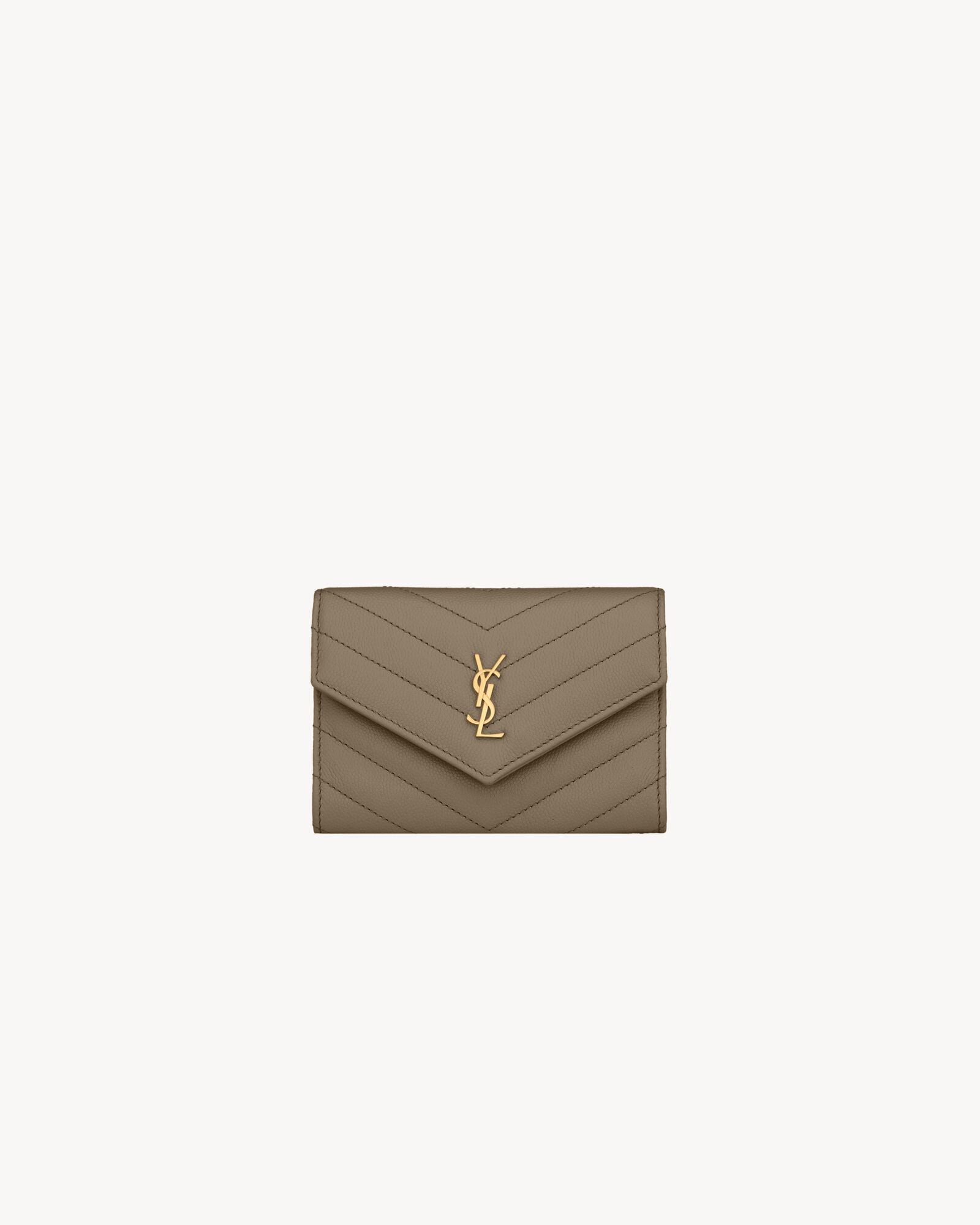 CASSANDRE wallet in GRAIN DE POUDRE leather — 843896AAGA81799