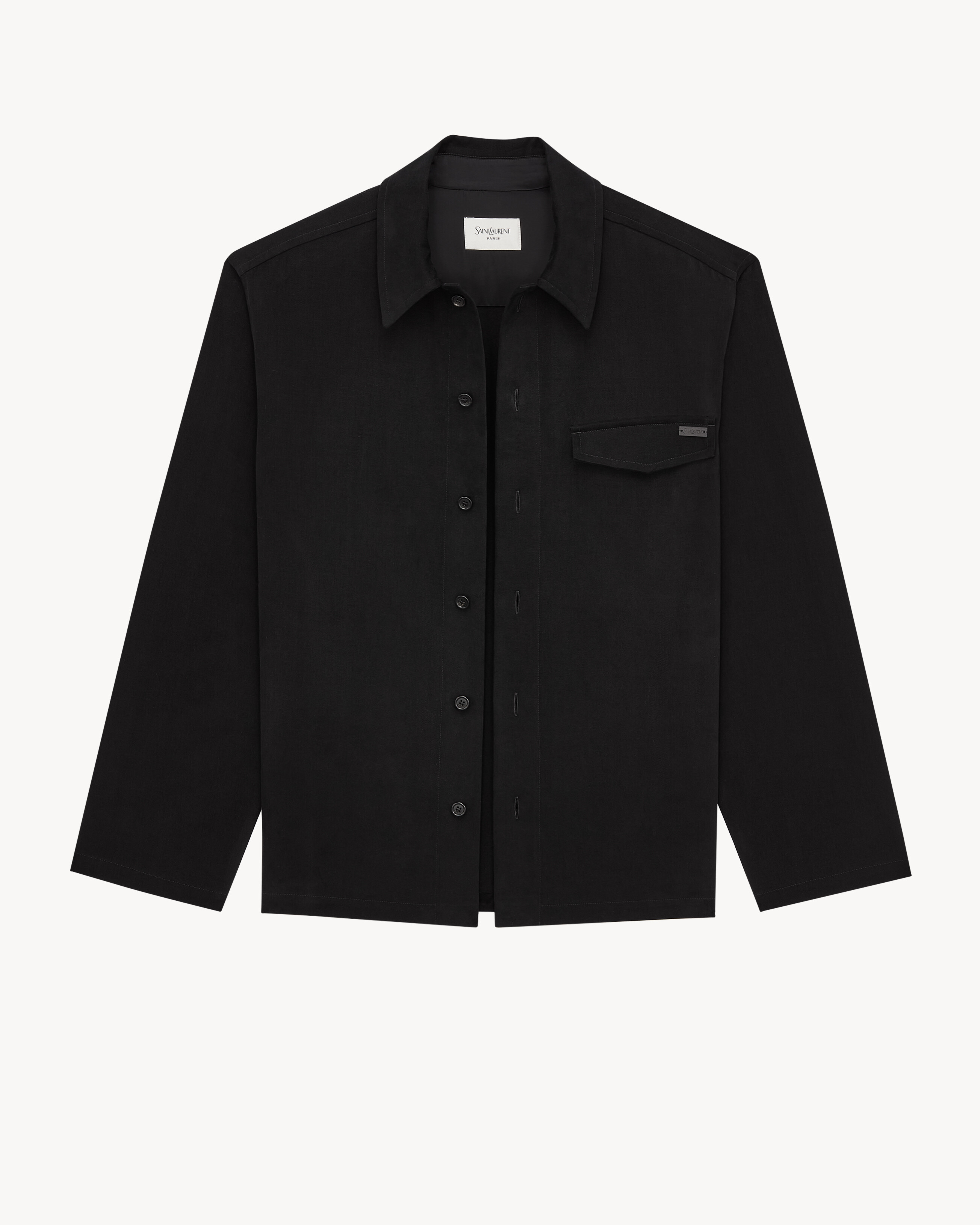 SAINT LAURENT overshirt in cotton