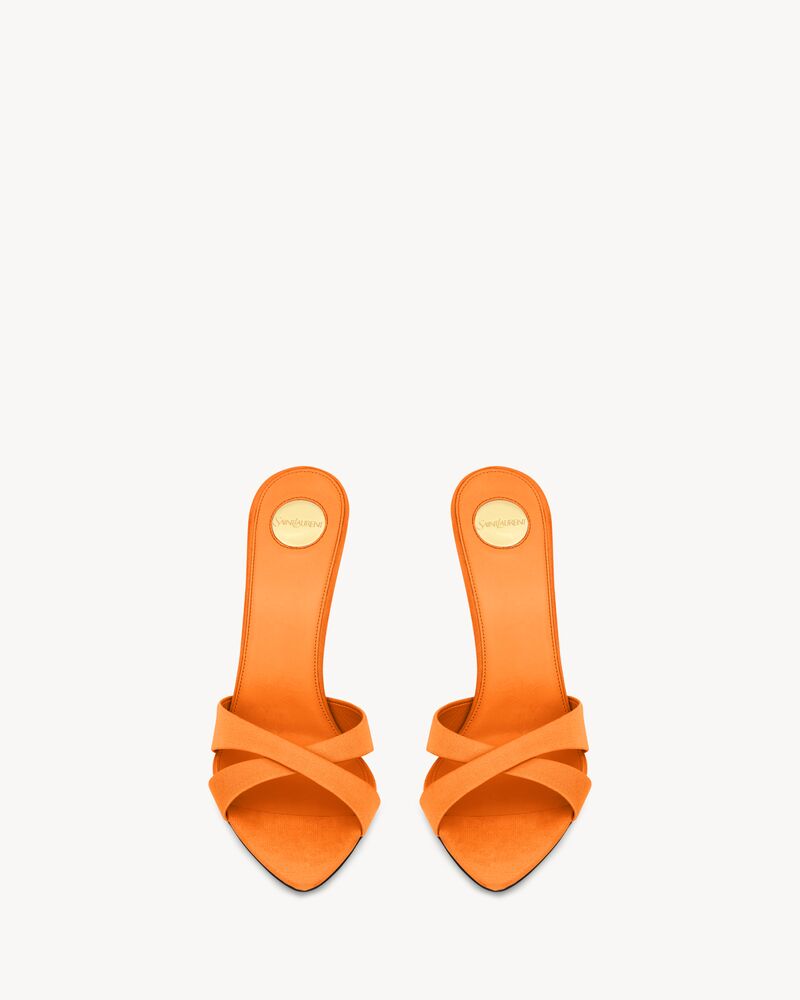 KIRAT sandals in satin crepe