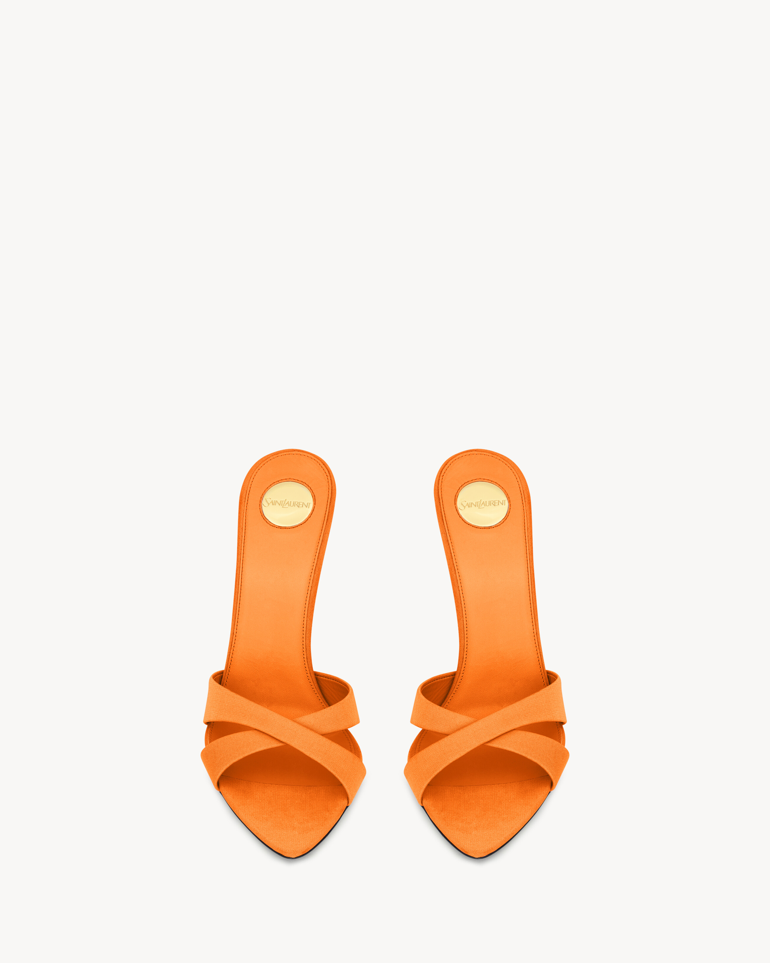 KIRAT sandals in satin crepe