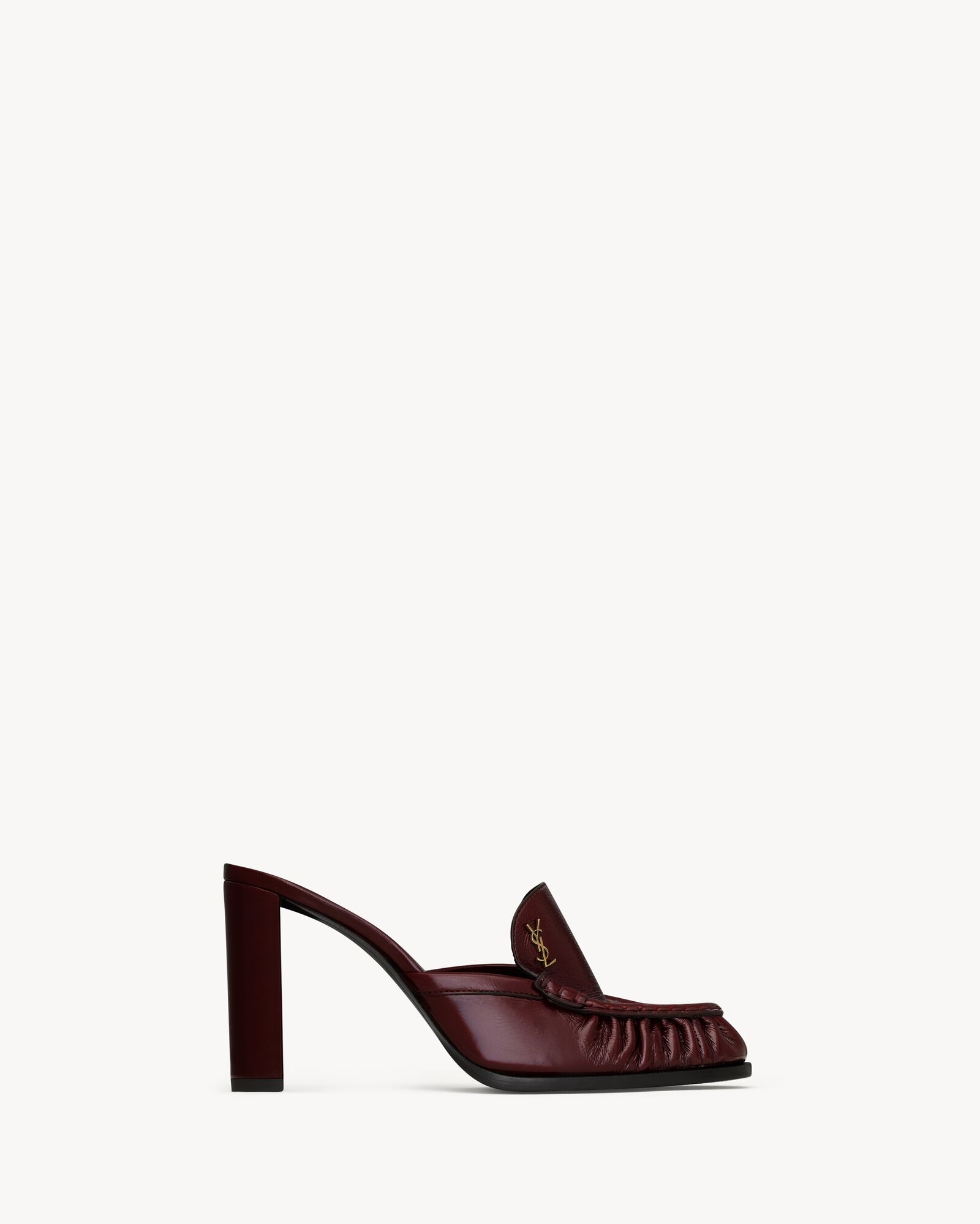 LE LOAFER mules in smooth leather — 869713AAFGB6629