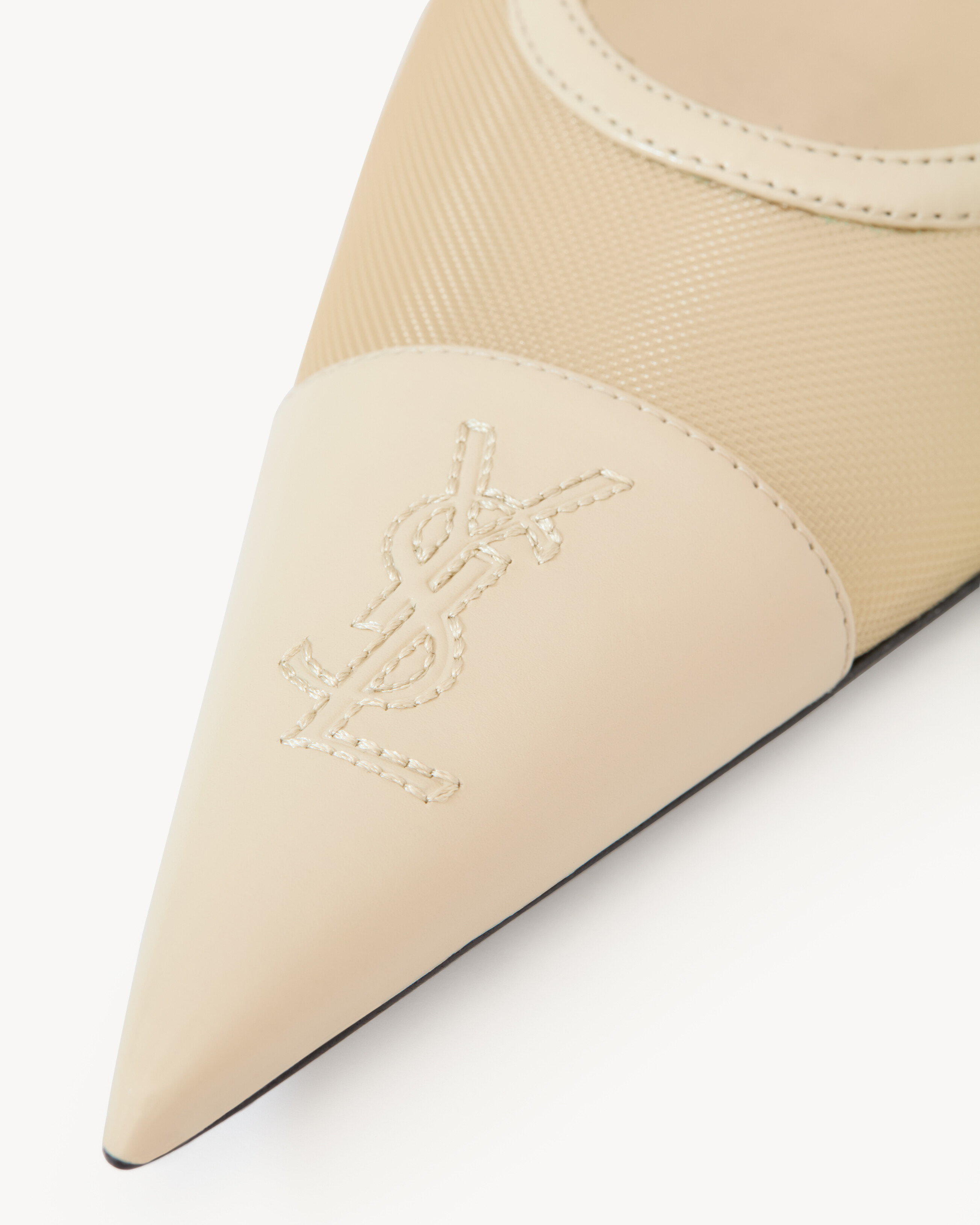 RENÉE slingback pumps in mesh