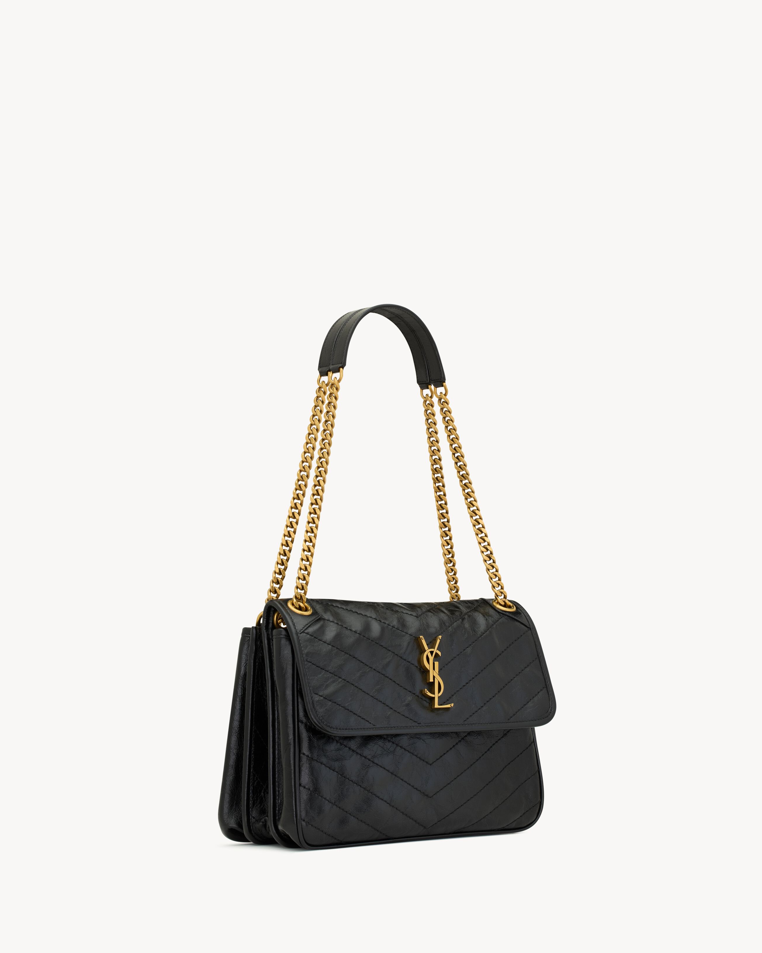 NIKI TRIPOUCH in vintage leather