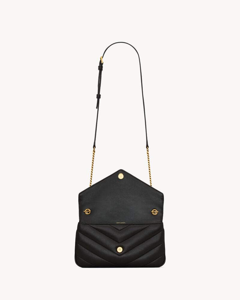 LOULOU top-handle in MATELASSÉ lambskin