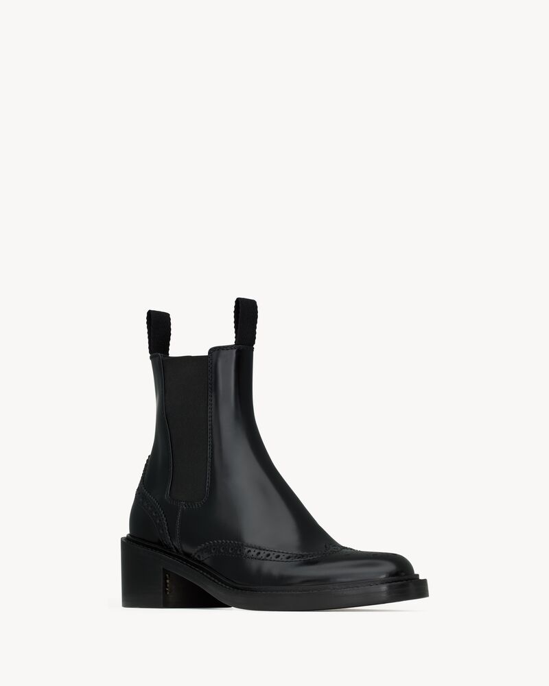 VINCENT Chelsea boots in smooth leather
