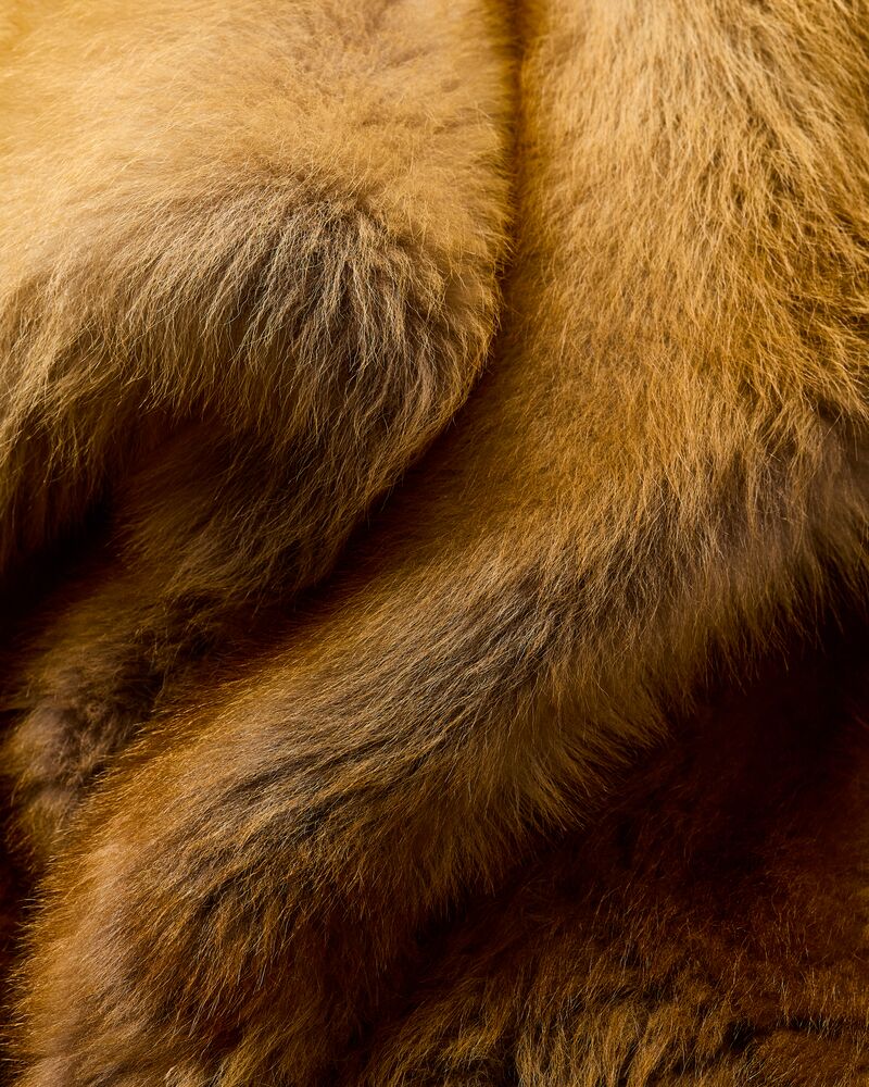 Cappotto corto in shearling