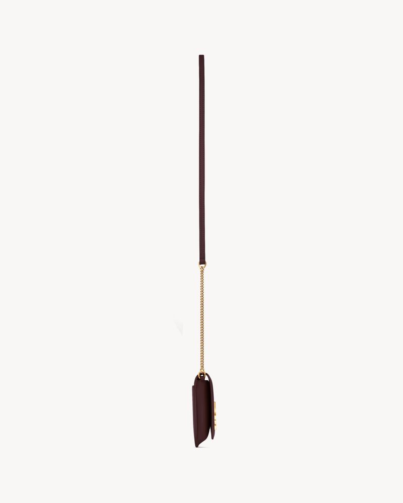 CASSANDRE phone holder in smooth leather