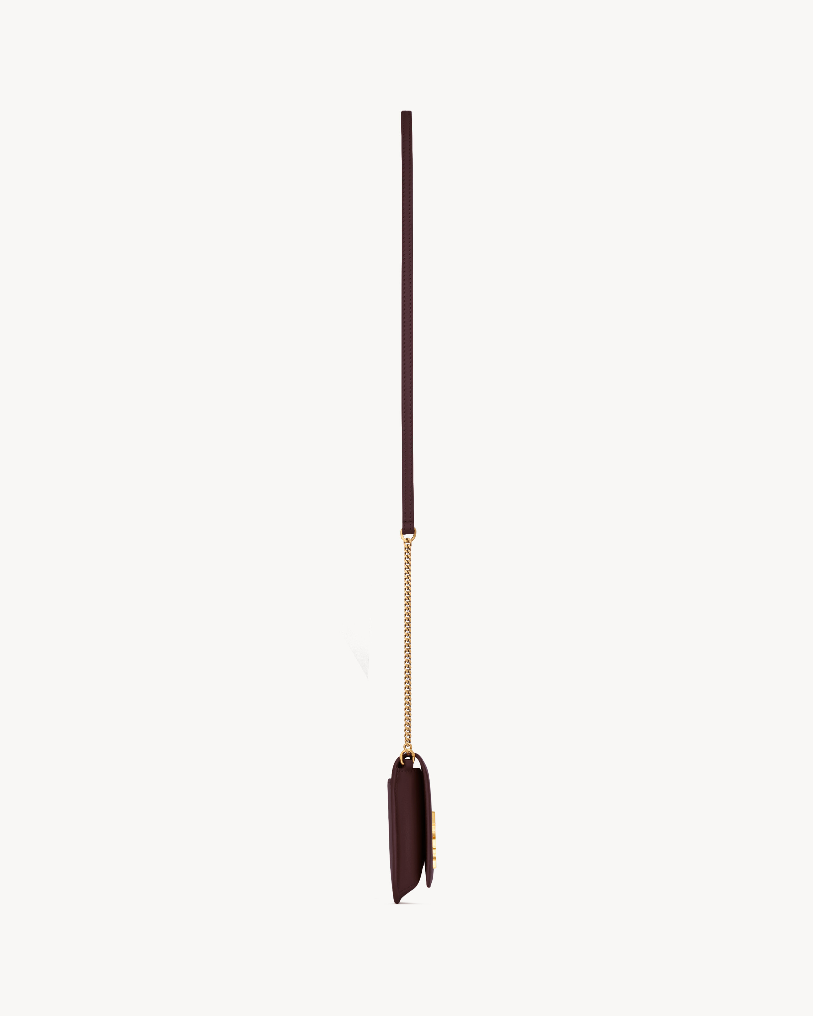 CASSANDRE phone holder in smooth leather
