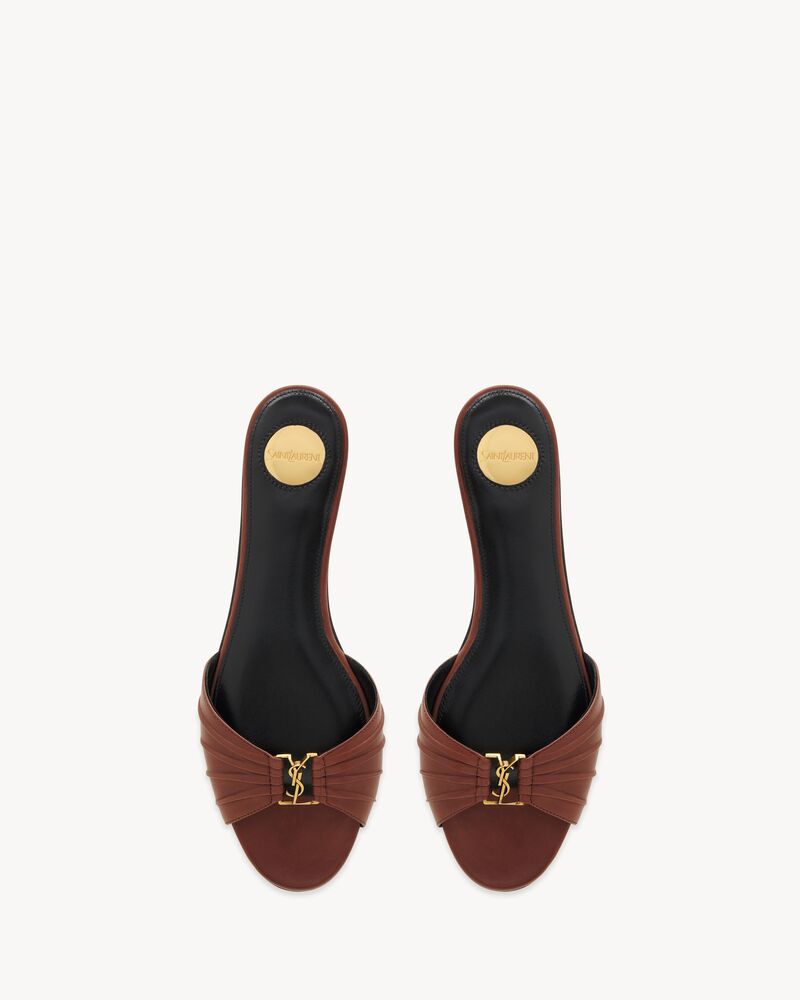 BABYLONE slides in smooth leather