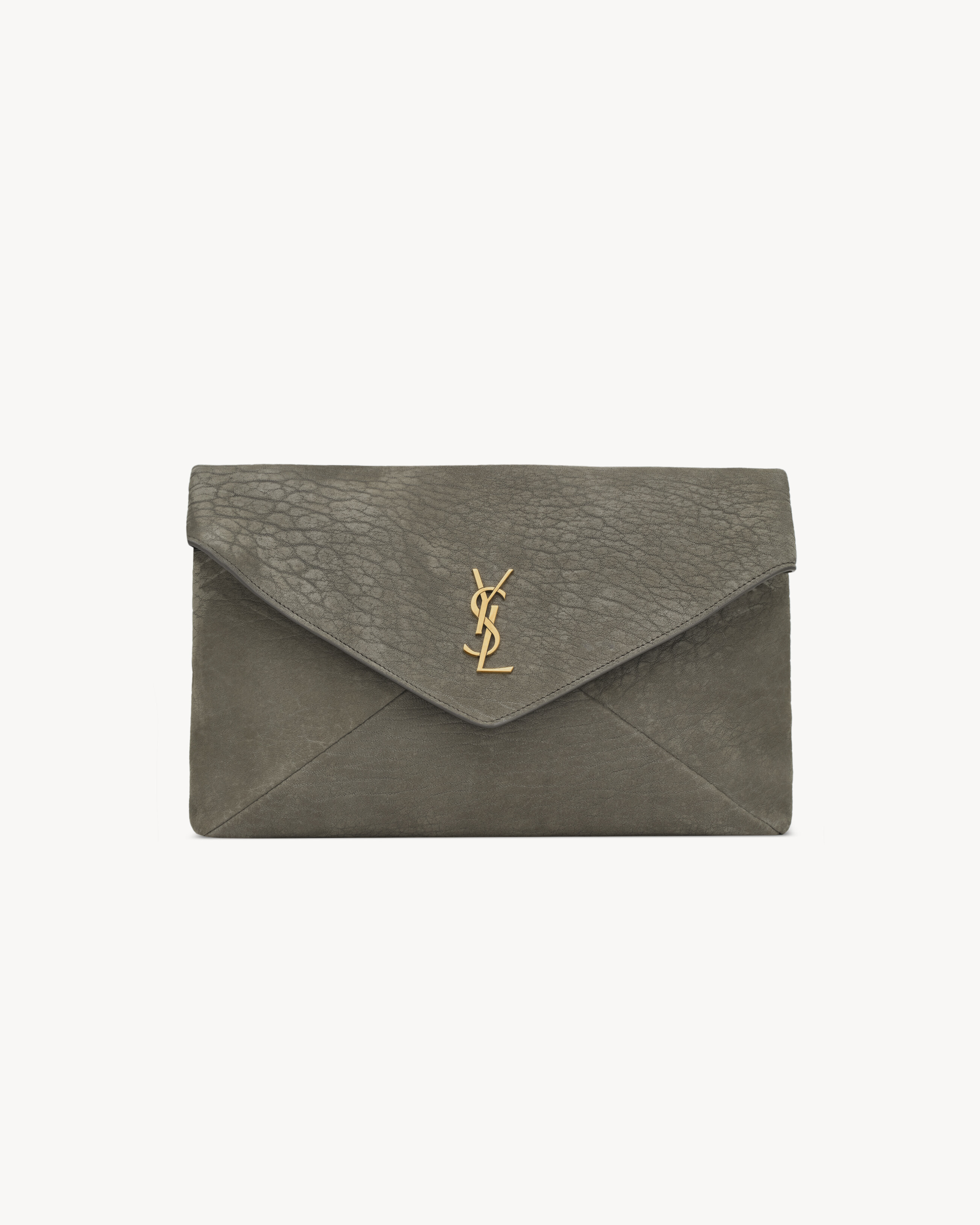 CASSANDRE large envelope pouch in nubuck