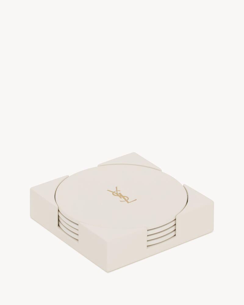 CASSANDRE COASTERS IN LACQUERED WOOD