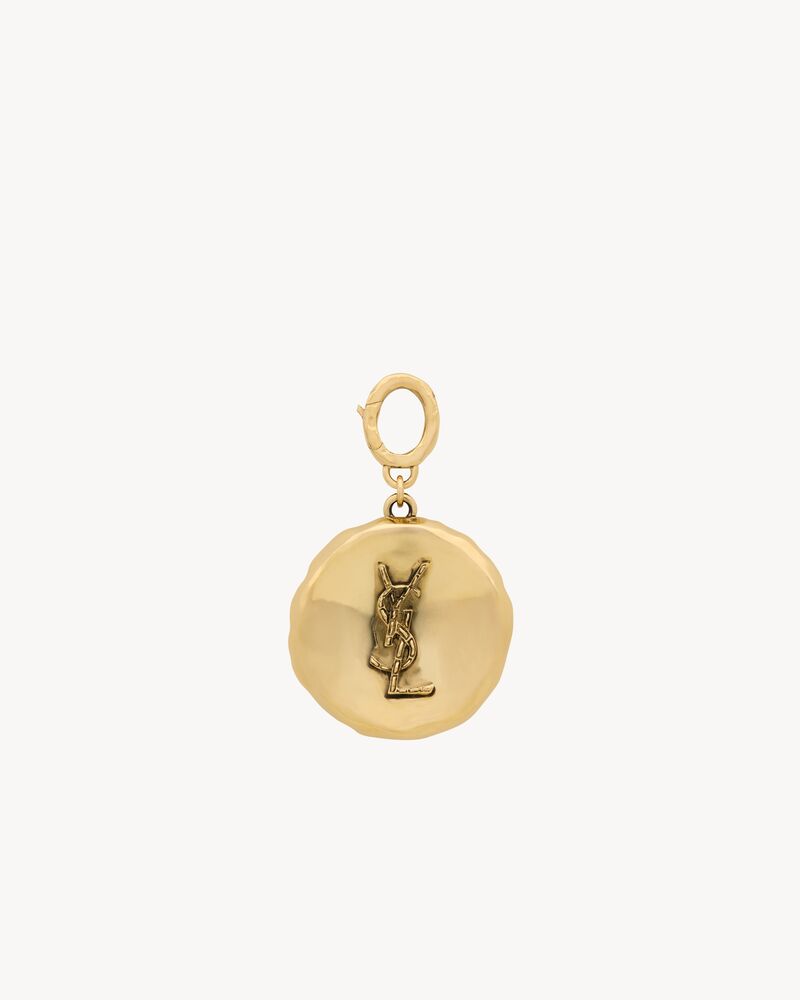 crocodile charm in metal