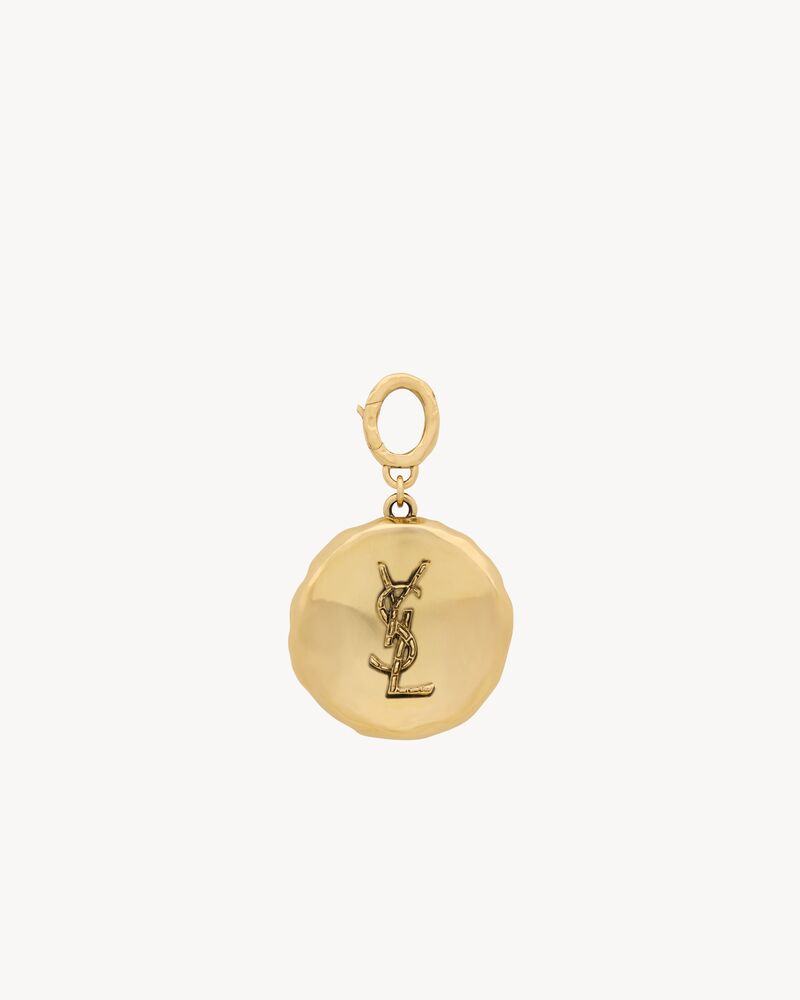crocodile charm in metal