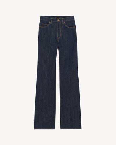 70's high-rise jeans in Blue | Saint Laurent | YSL EN-US