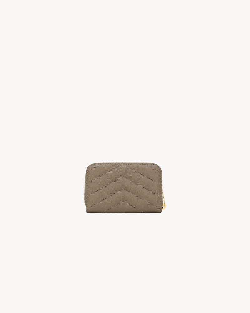 CASSANDRE change purse in GRAIN DE POUDRE leather