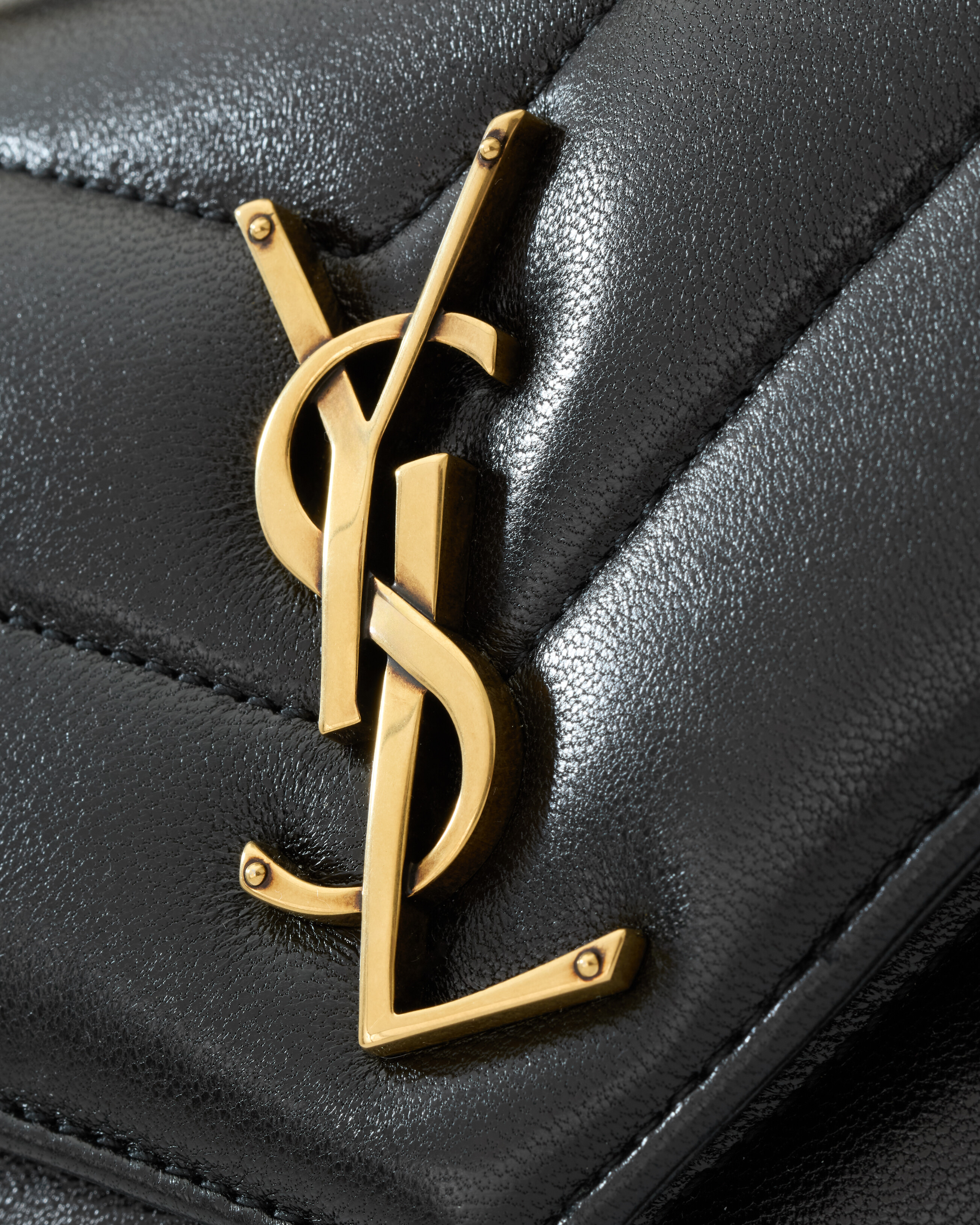 LOULOU top-handle in MATELASSÉ lambskin