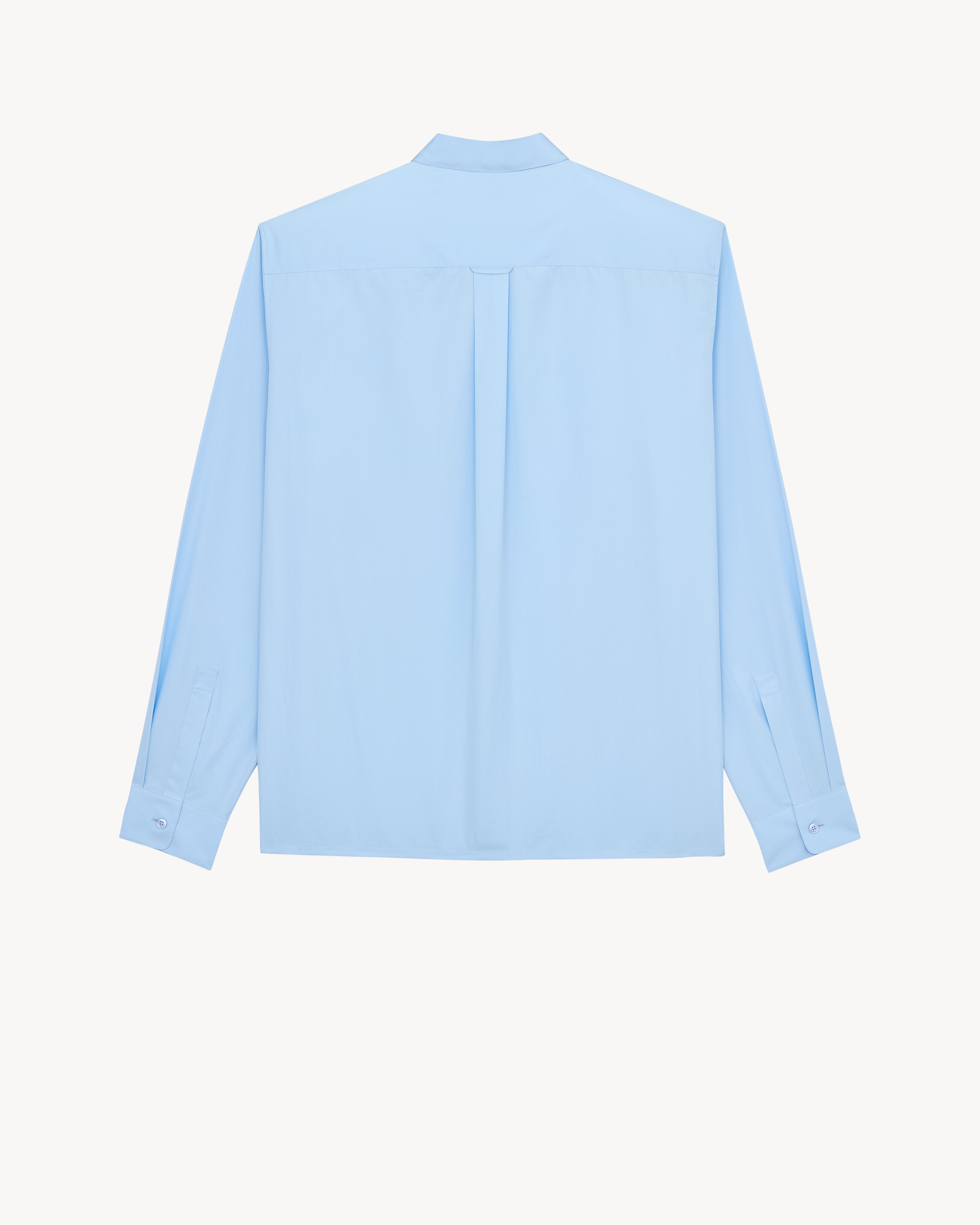 shirt in cotton poplin