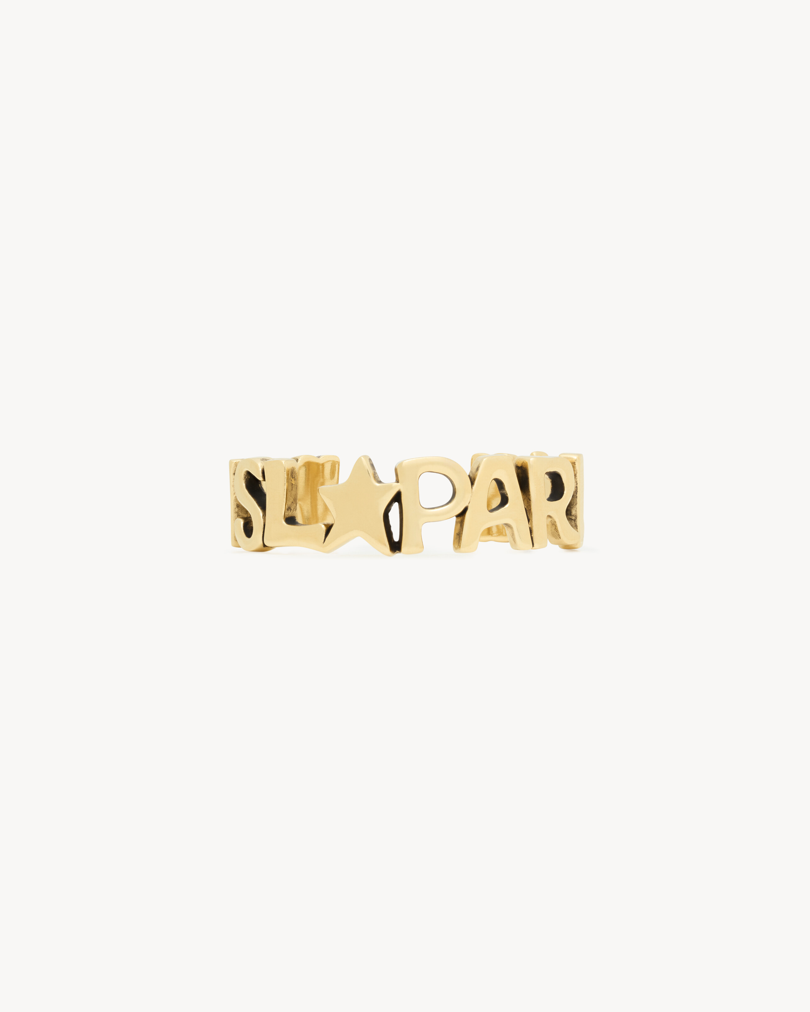 YSL PARIS cuff in metal