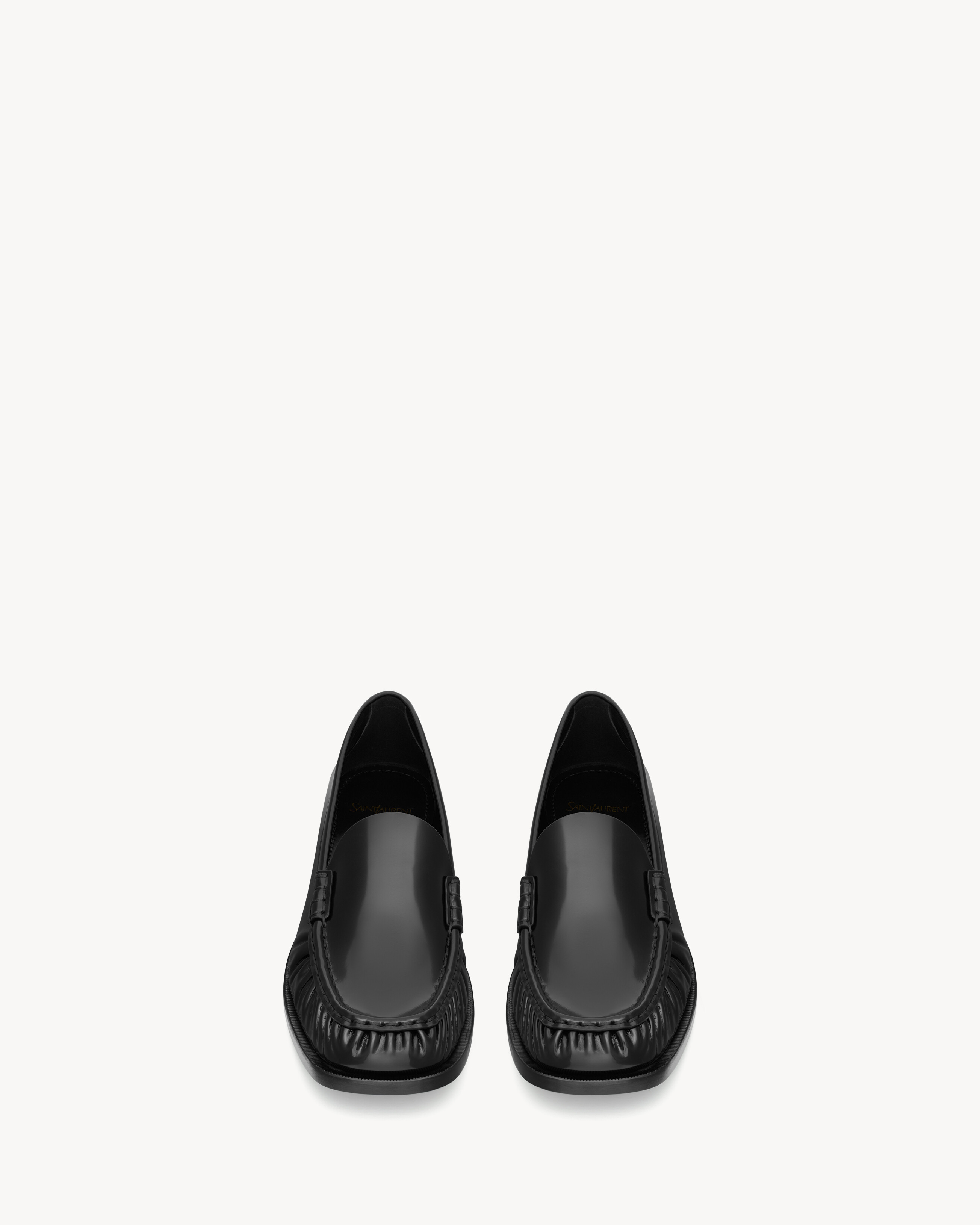 THEOBALD loafers in glazed leather