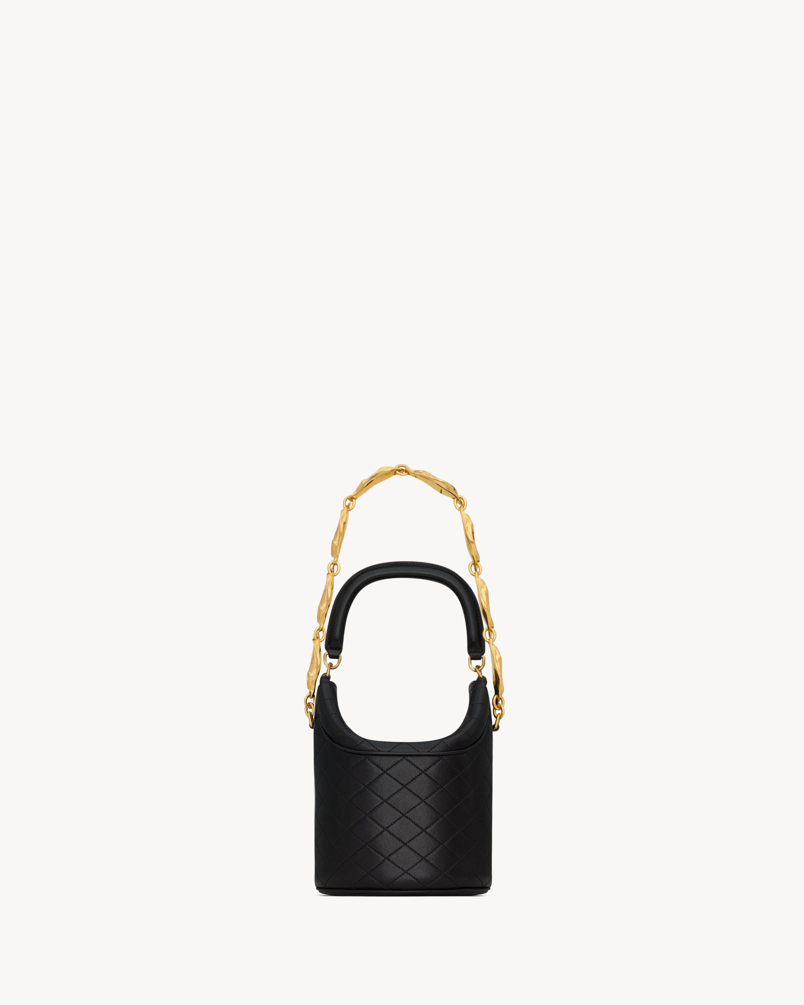 GABY BUCKET BAG IN LEATHER